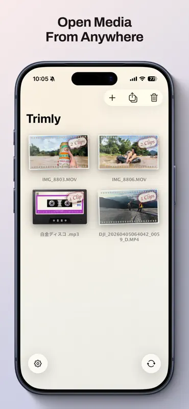 Trimly - Memories within Reach screenshot 1 of 9