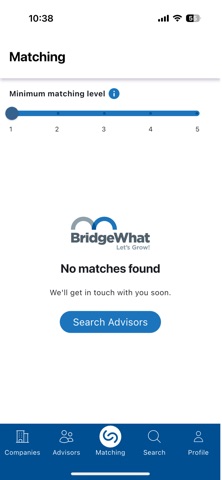 Bridgewhat Matching screenshot