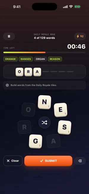 Anagram Royale screenshot 2