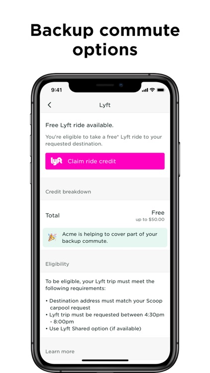 Scoop - Carpooling & Commuting