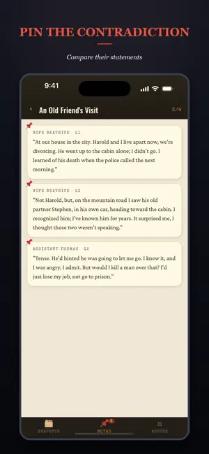 Interrogation Room: Murder screenshot 3