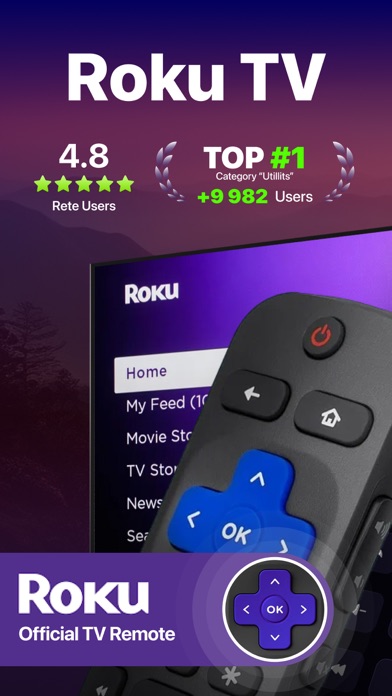 Roku TV Smart Remote Control・ Screenshot