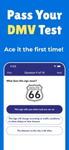 DMV Permit Test 2025 screenshot #1 for iPhone