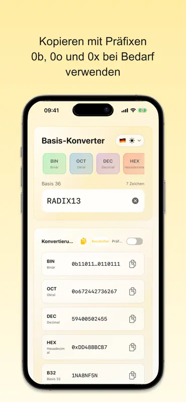 Radix Binär-Konverter screenshot 6 of 8