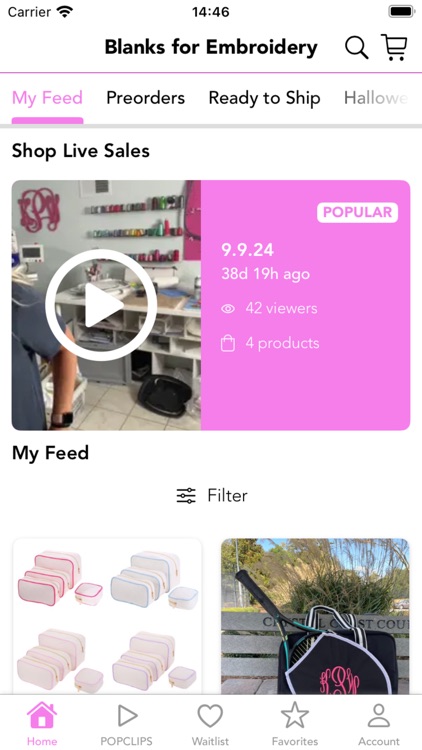 Blanks for Embroidery