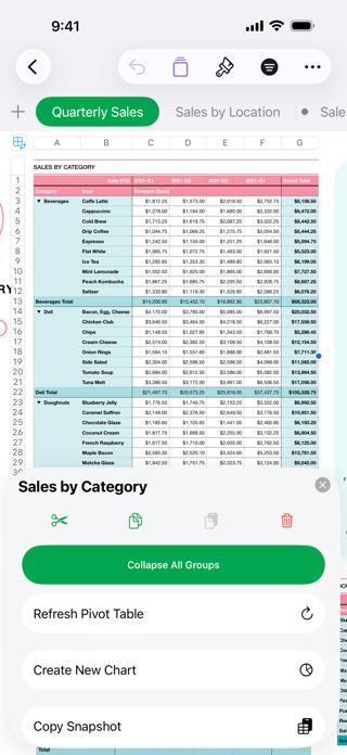 Numbers: Make Spreadsheets Screenshot 4 of 10