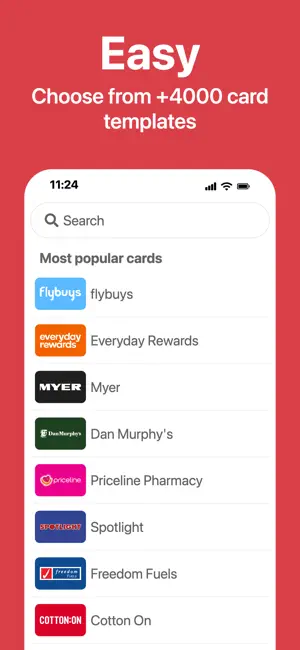 SuperCards: Store Card iPhone screenshot 4