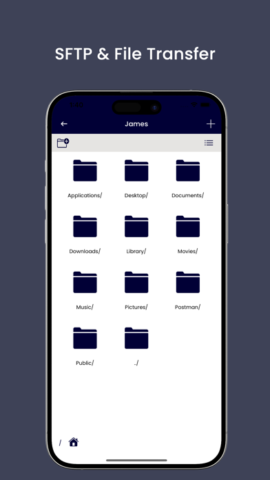 iTerminus: SSH Client Terminal iPhone screenshot 3 - Developer Tools app