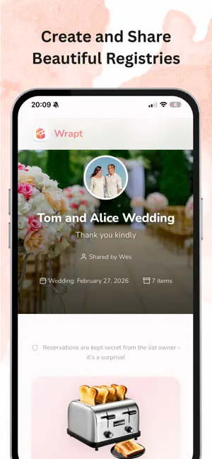 Wrapt - Universal Wishlist screenshot 2
