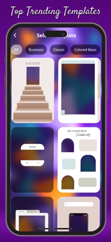 Photo/Video Story Templates screenshot