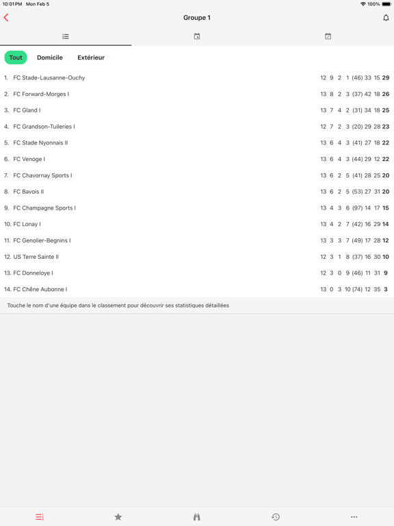 Screenshot #6 pour Footstats