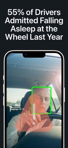 Safe Driving App: Drowsy Alert iPhone screenshot