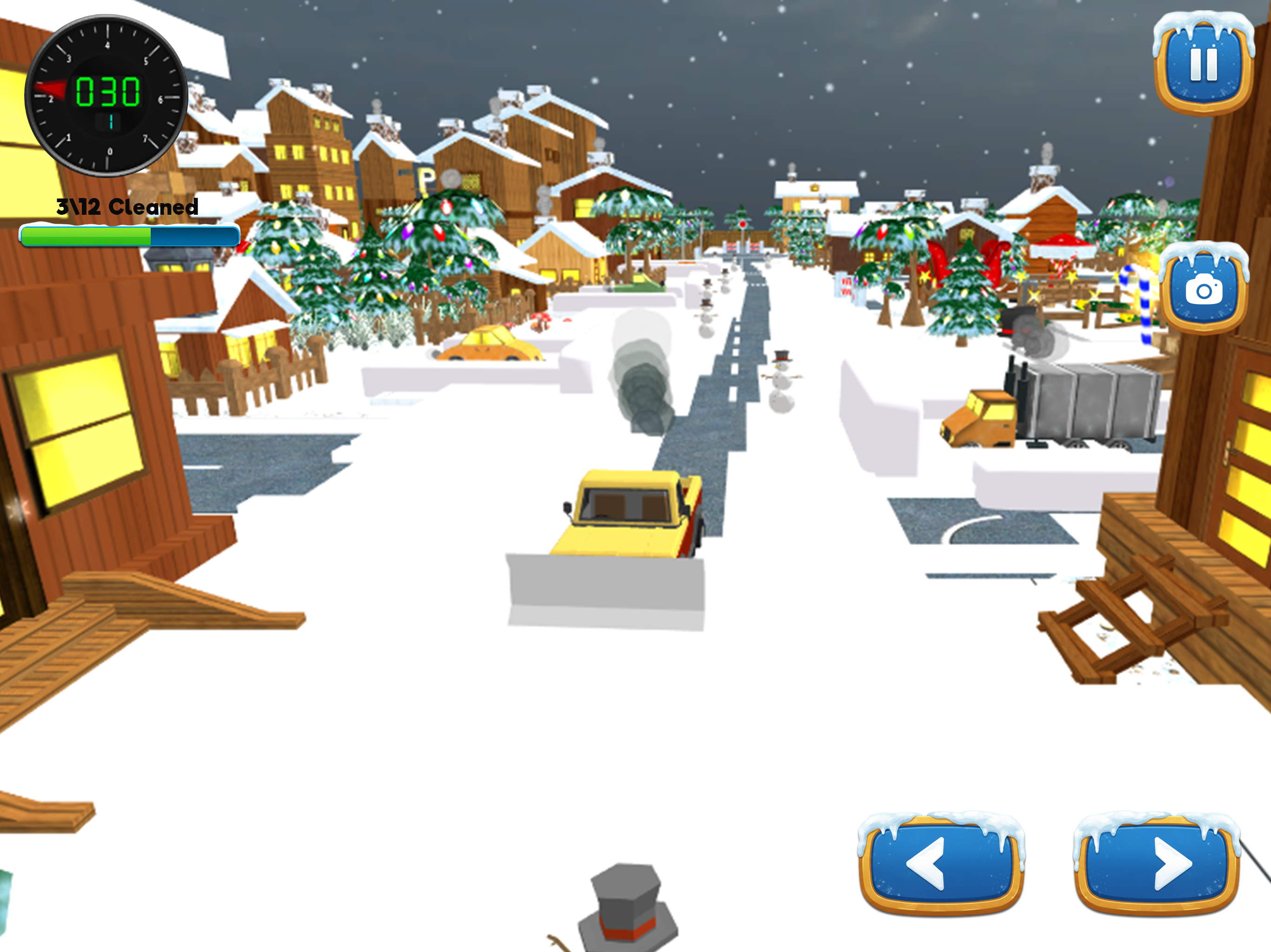 Snow Road Cleaner: Rescue Game screenshot 5