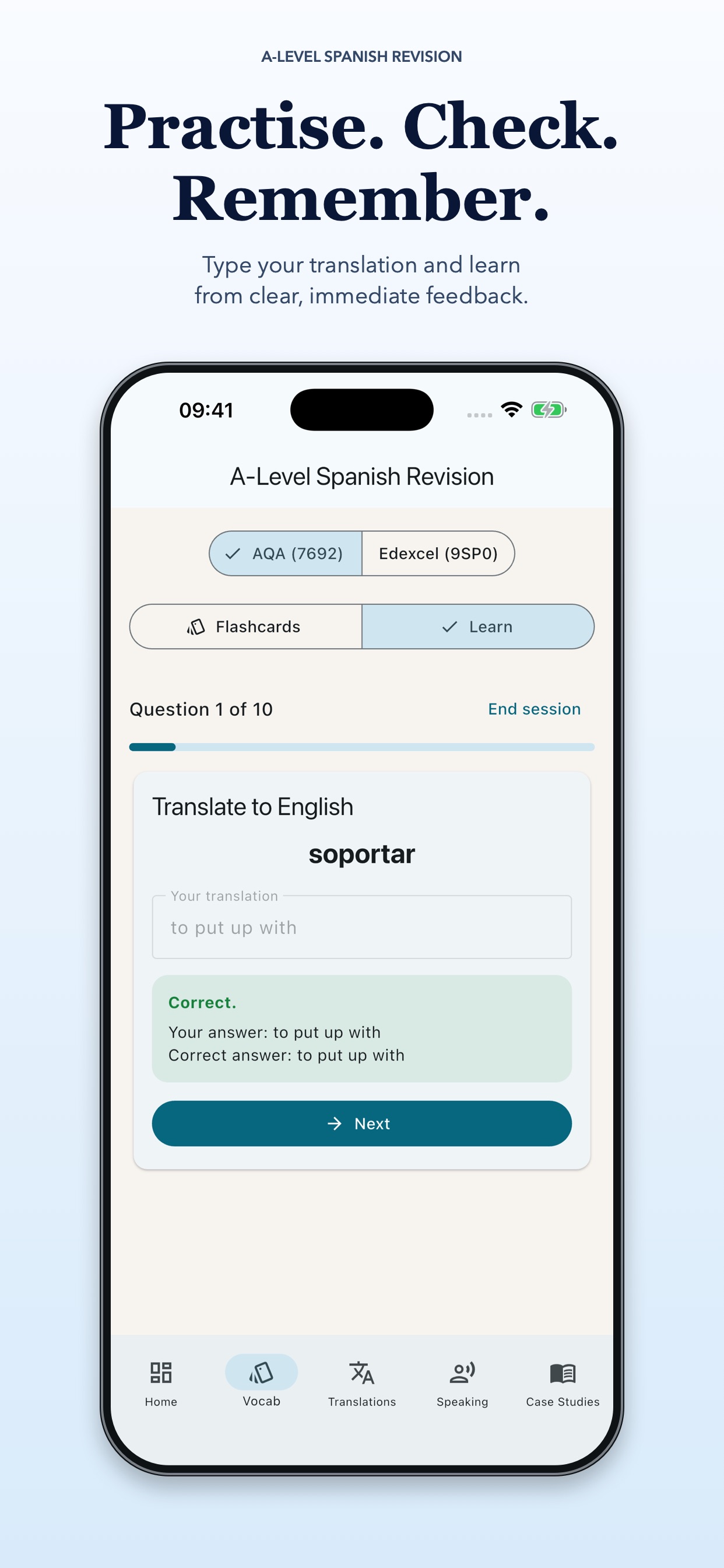 Screenshot 2 of A-level Spanish Revision