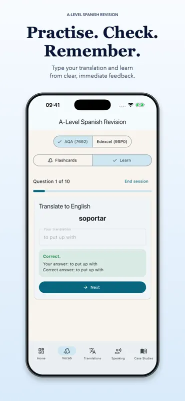 A-level Spanish Revision screenshot 2 of 6