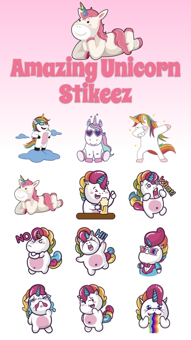 Screenshot #1 pour Amazing Unicorn Stikeez