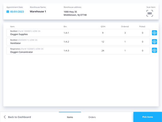 NikoHealth iPad screenshot 2 - Business app