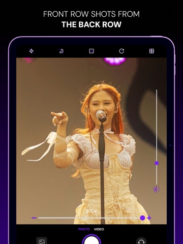Ultra Camera Tele Zoom 200x iPad screenshot