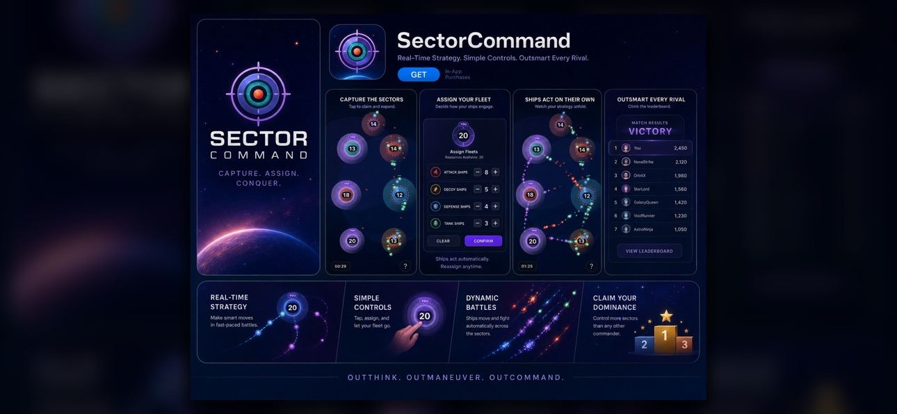 Screenshot 1 of SectorCommand