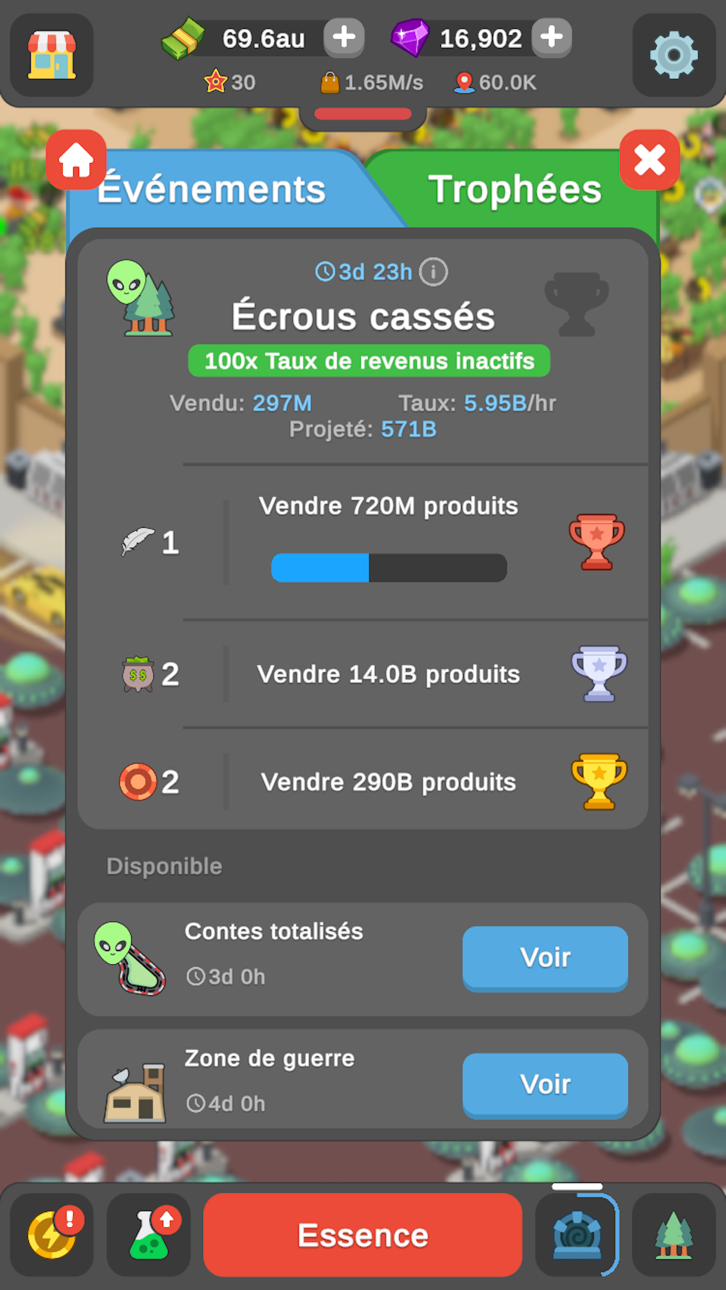 Idle Gas Station Tycoon iOS Mod IPA screenshot 5 - iOS game interface