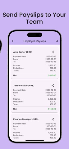 AM Payroll screenshot
