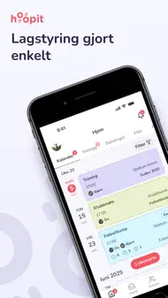 Hoopit: Organiserer Idrett iphone bilder 1