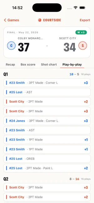 Courtside by XCIV screenshot 4