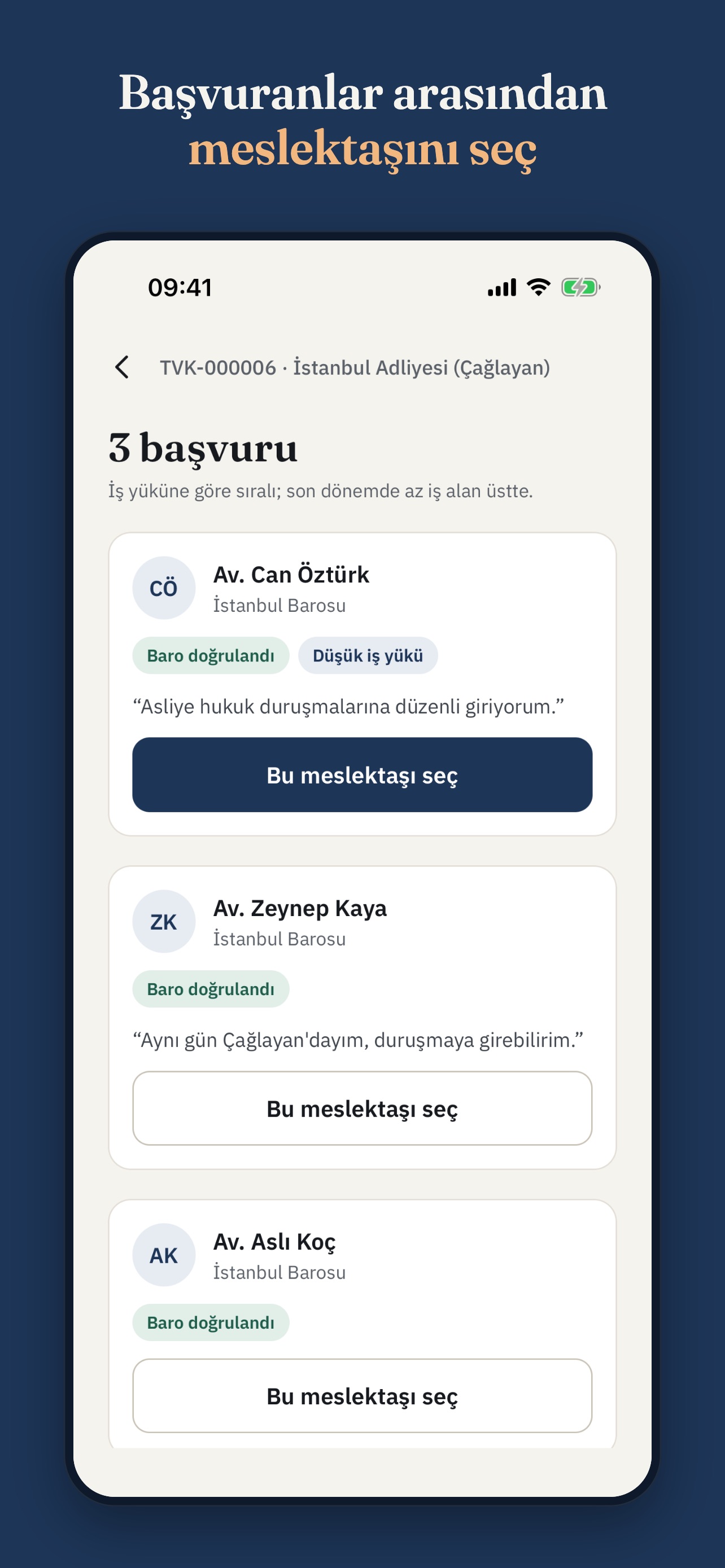 Screenshot 5 of Meslektaş: Avukat Tevkil Ağı