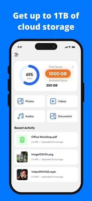 Cloud Storage Drive Backup App screenshot 2