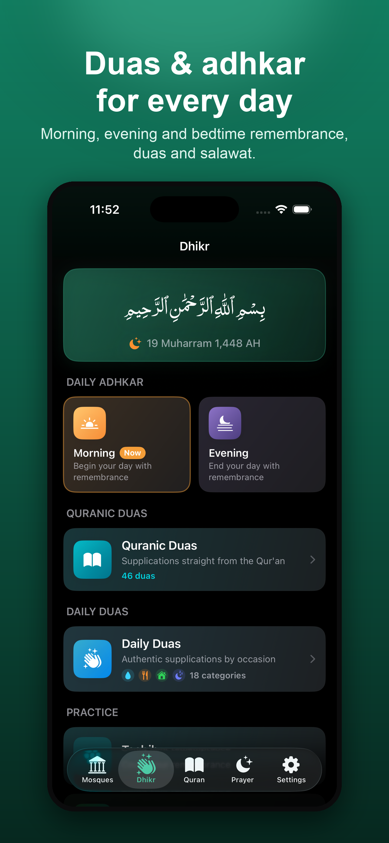 Deenly: Quran, Dhikr & Prayer screenshot 2