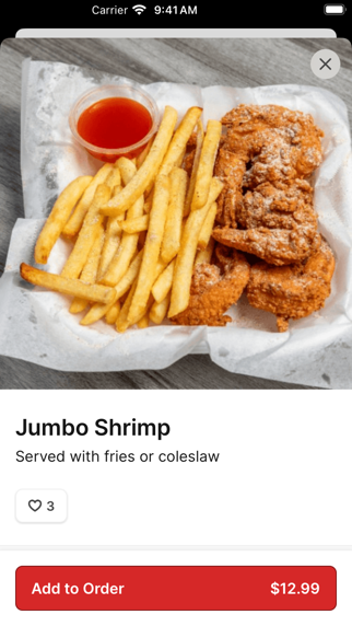 Captain Fish & Chicken iPhone screenshot 3 - Food & Drink app