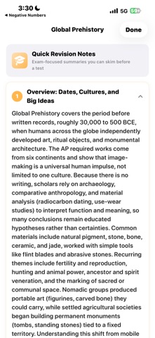 AP Art History Quiz & Notes iPhone screenshot