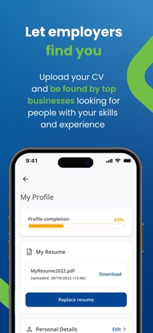 CV-Library Job Search iPhone screenshot 4