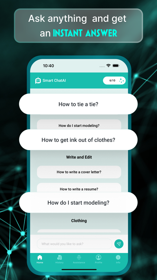 #1. Smart ChatAI-AI Bot Assistant (iOS) 由: AppAspect Technologies Pvt. Ltd.