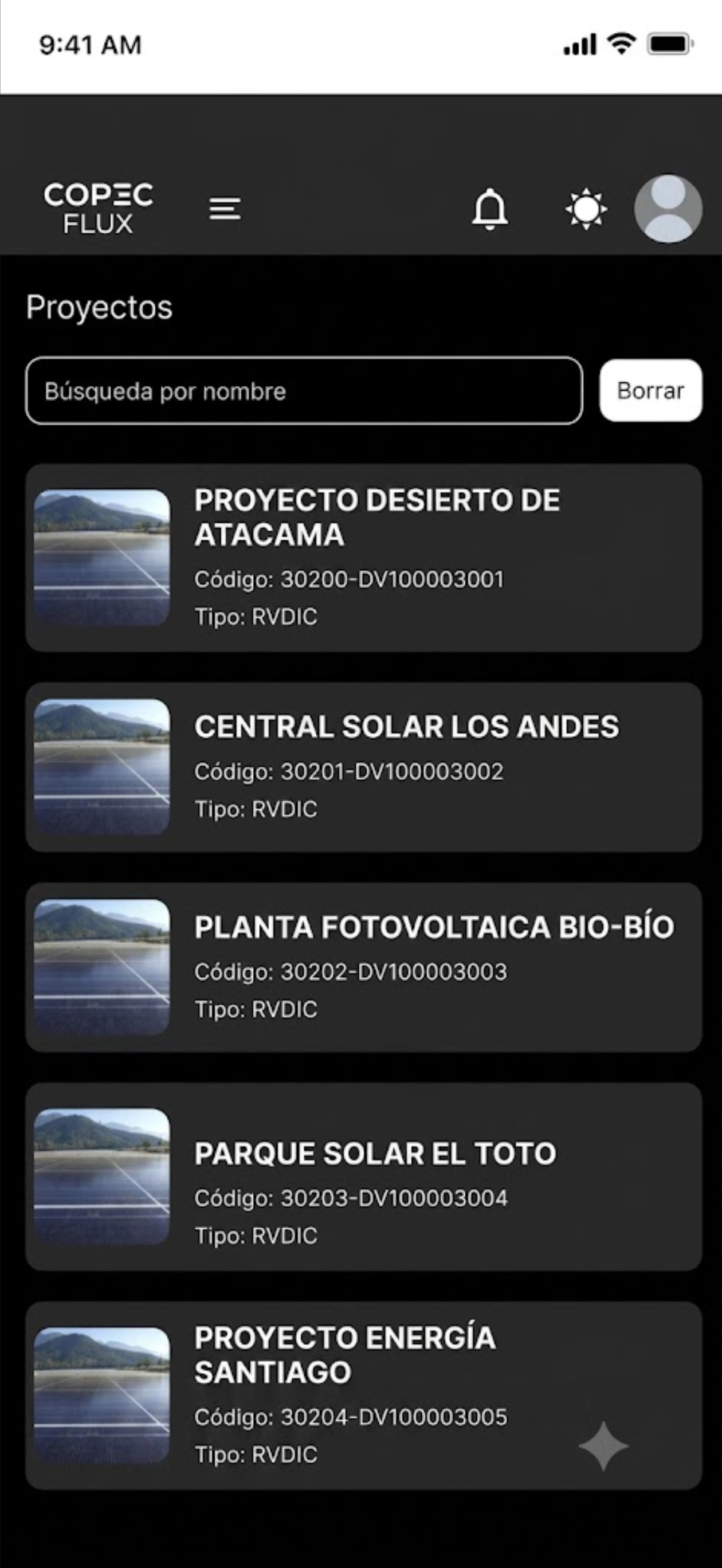Copec Flux - Inspector