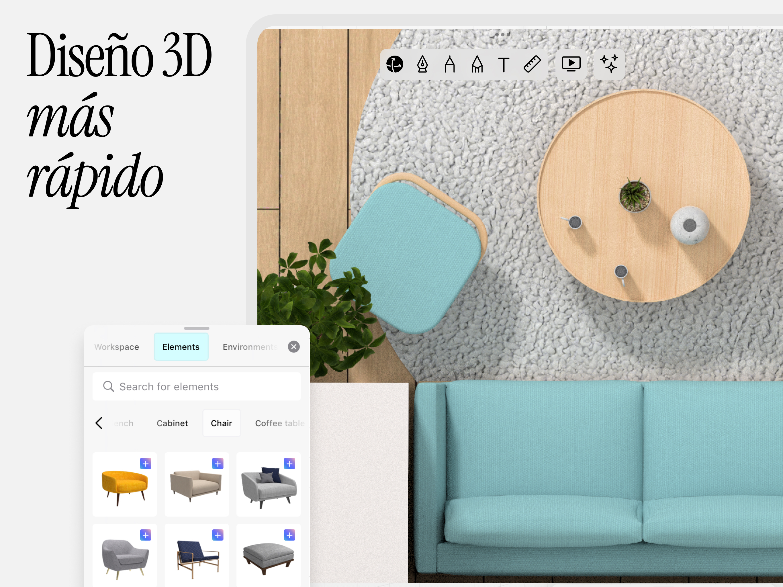 uMake: Design 3D, Room Planner