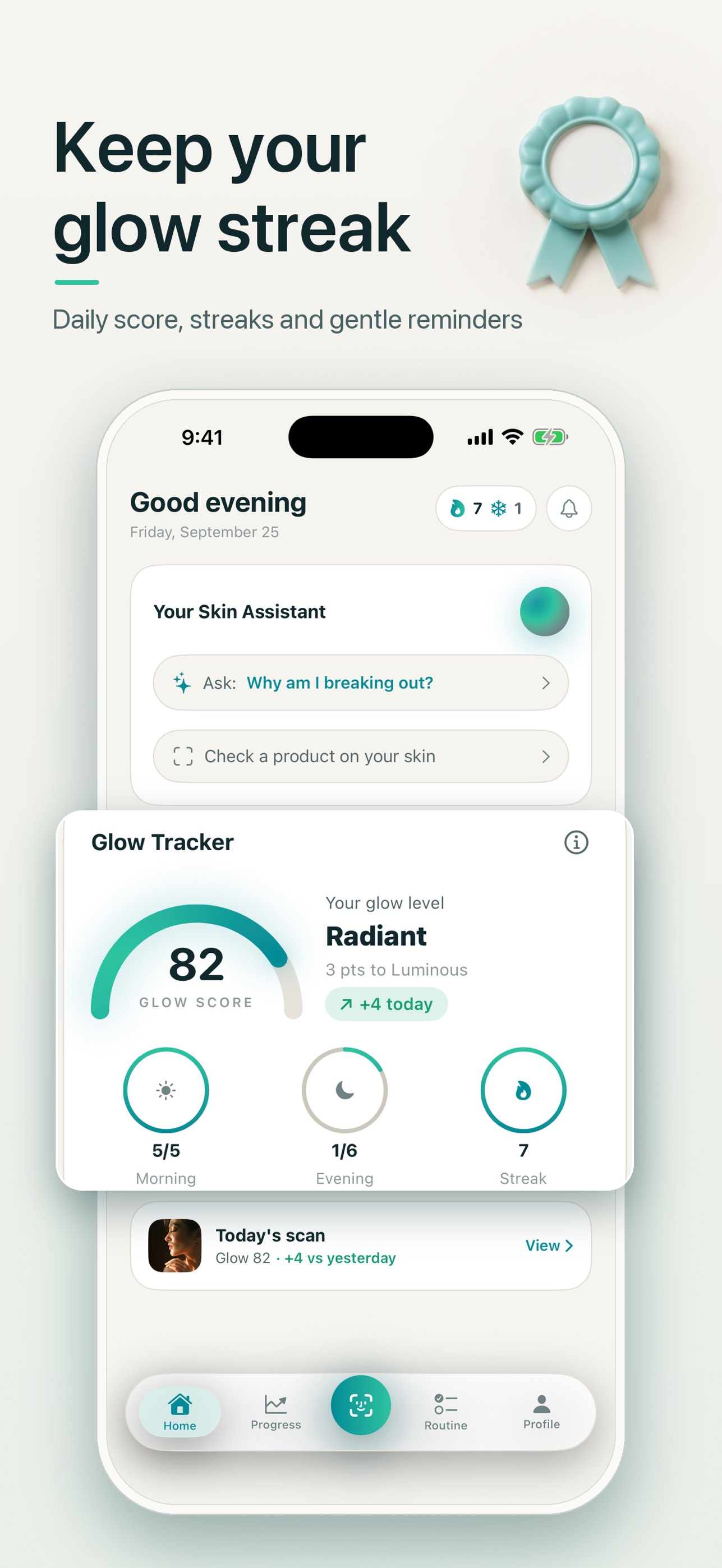 Screenshot 5 of Dermio: AI Skin Scan & Score