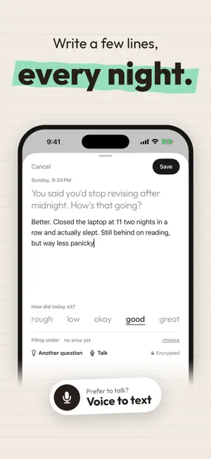 Diarello: AI Journal & Reflect screenshot 2
