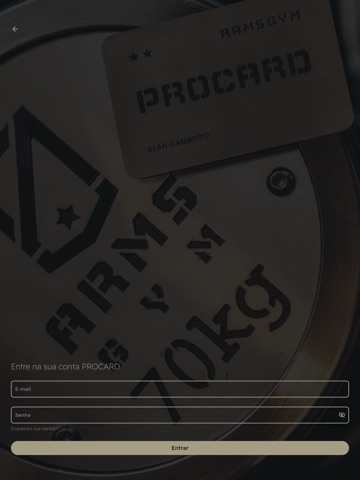 ArmsPass iPad screenshot