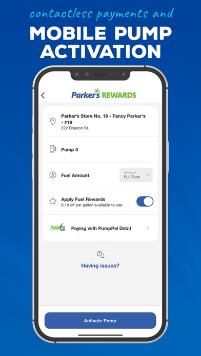 Parker's Rewards Screenshot