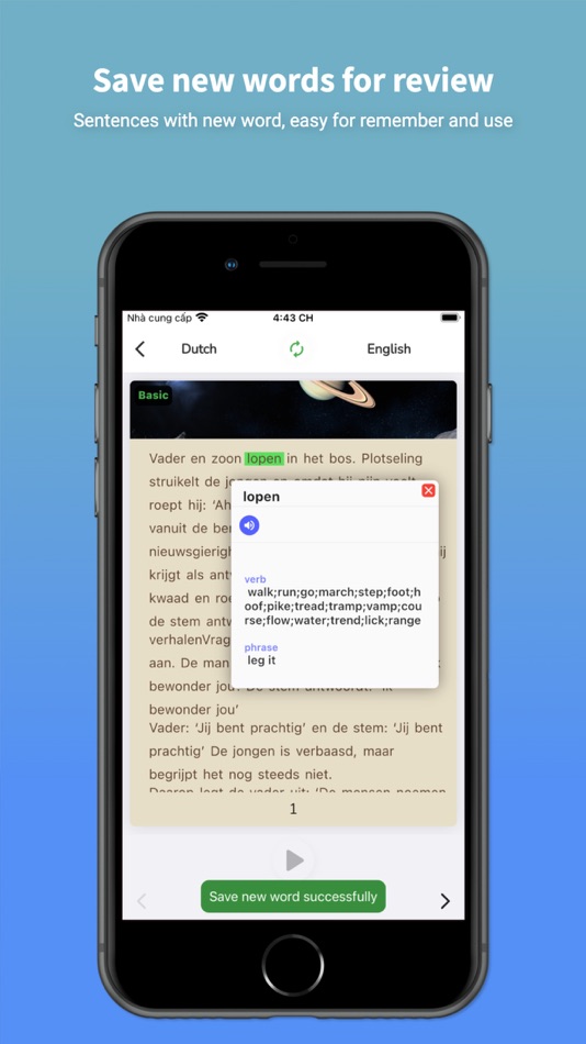 #6. Dutch Translator & Learn + (iOS) 由: AmazinPro