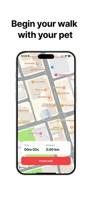 DogWalk - Track your walks screenshot 1