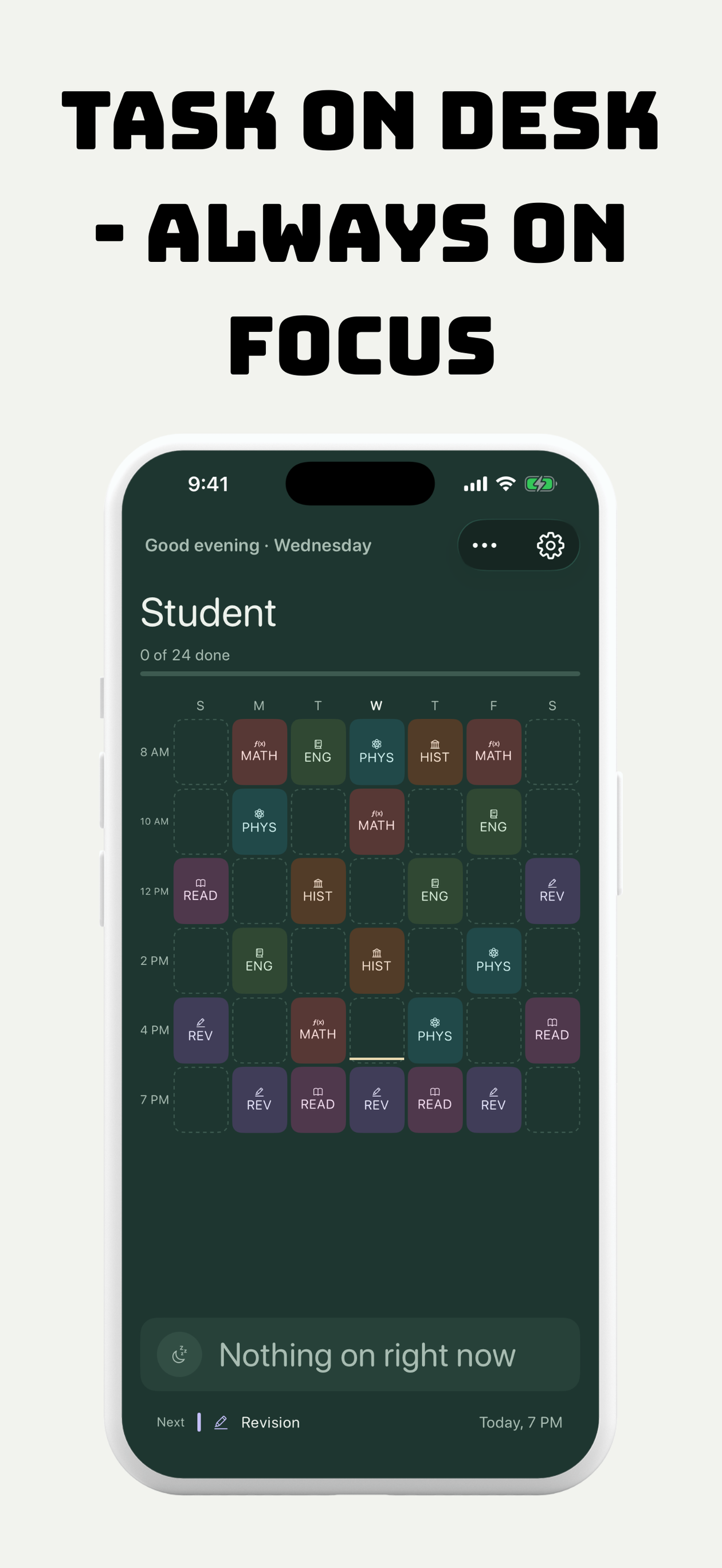 Desk - Carve your habit screenshot 2