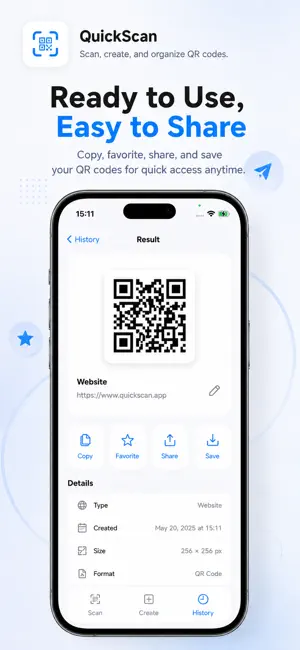QR Code Scanner - Easy to Scan screenshot 4