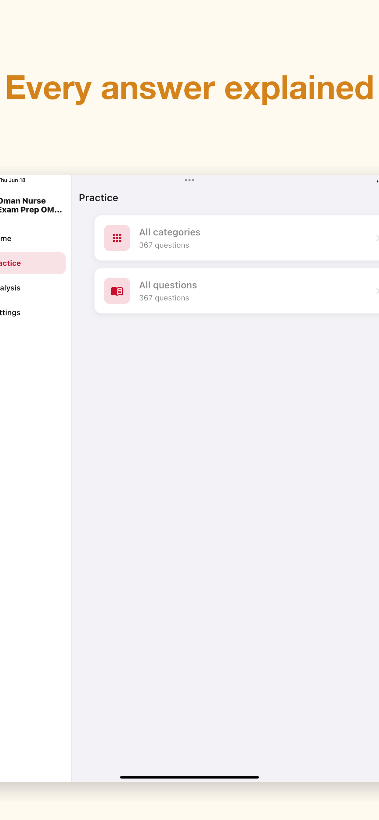 Oman Nurse Exam Prep OMSB screenshot 2