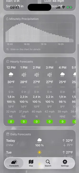 Weather +: скриншот 4 из 6