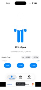 Water Intake Tracker screenshot