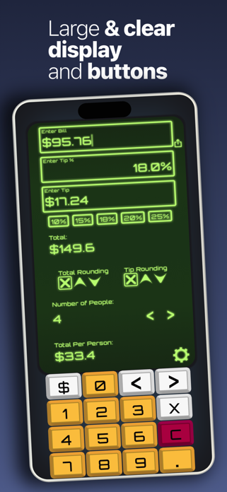 Tip Calculator 2025 Screenshot 3 of 5