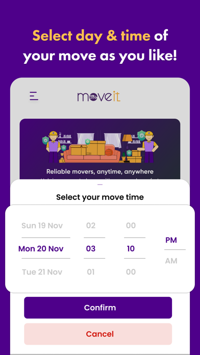 Moveit: Your Moving Partner Screenshot
