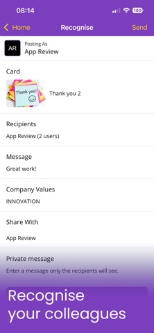 App screenshot